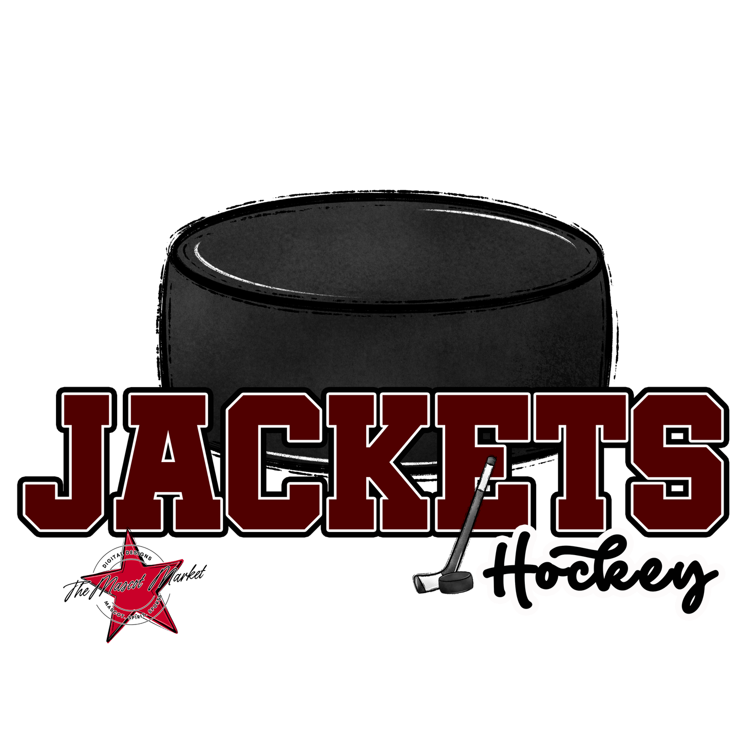 Jackets Varsity Hockey-Maroon