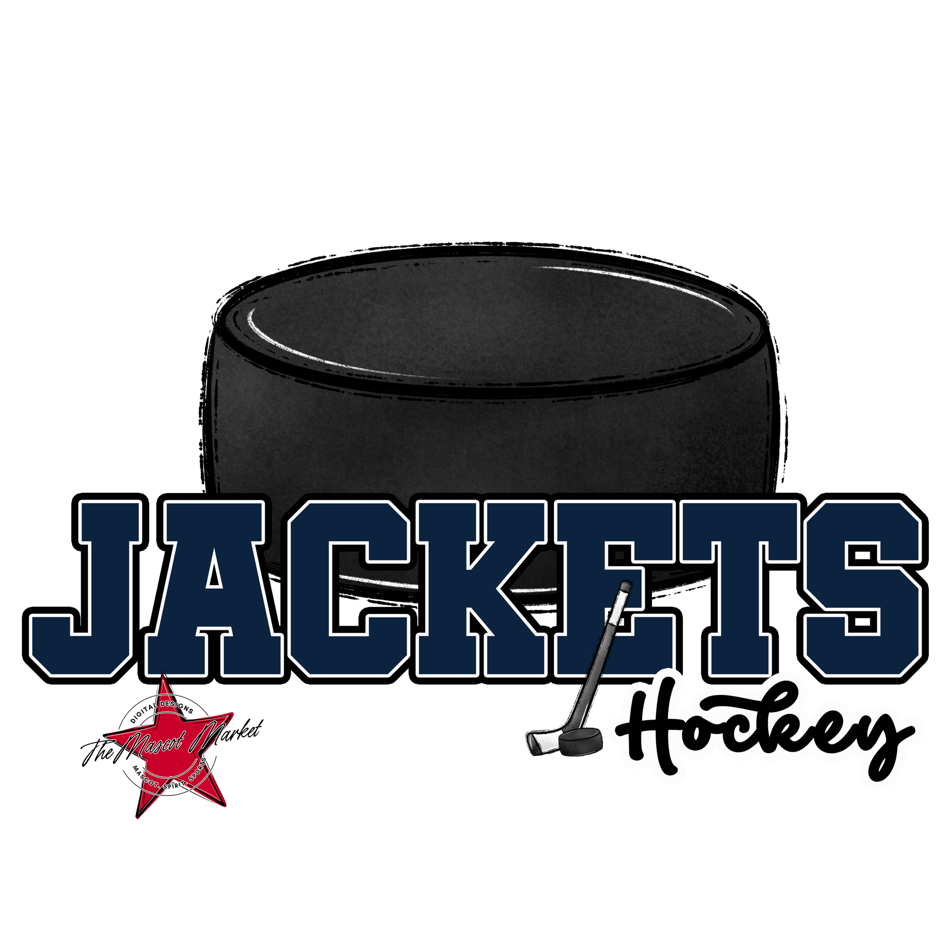 Jackets Varsity Hockey-Navy