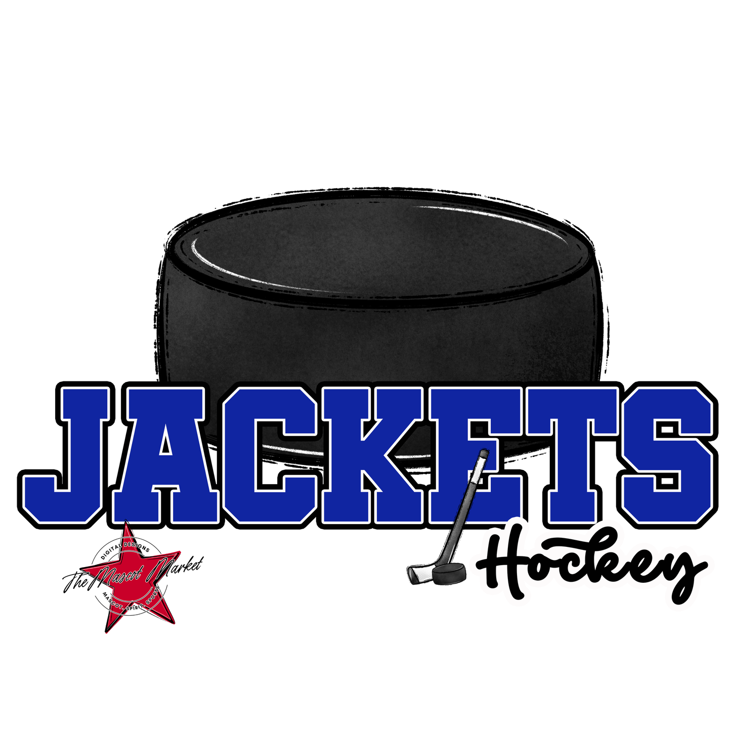 Jackets Varsity Hockey-Royal Blue