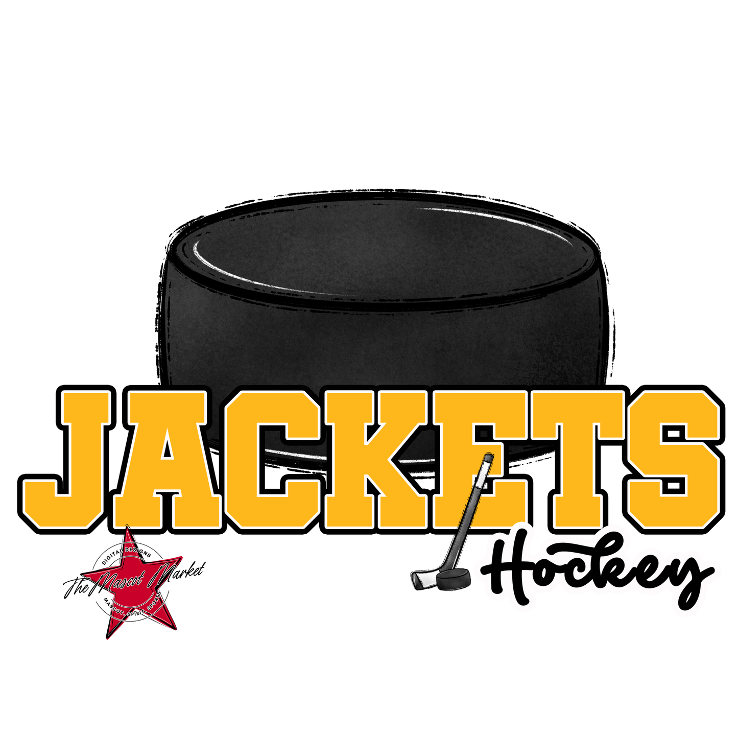 Jackets Varsity Hockey-Yellow