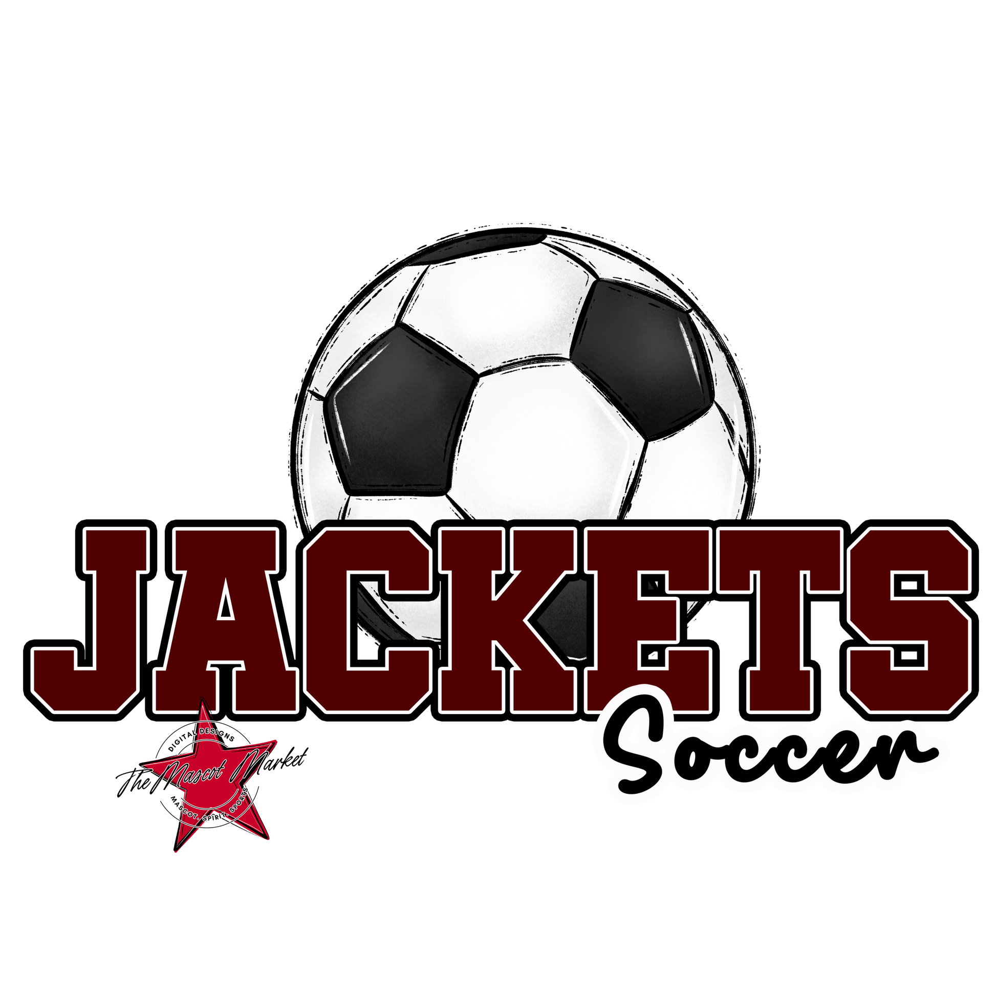 Jackets Varsity Soccer-Maroon