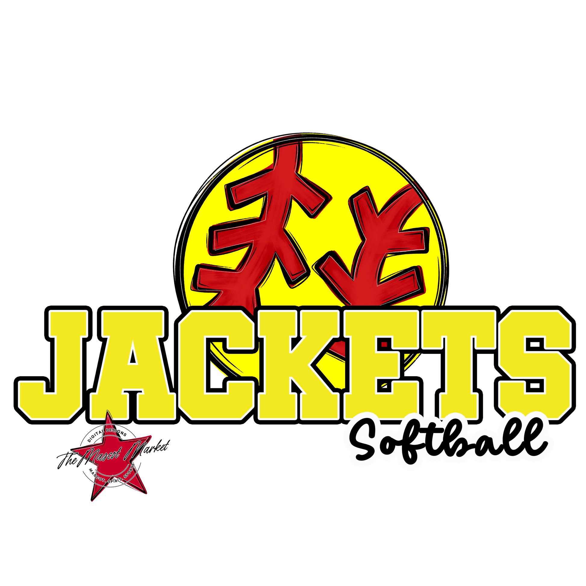 Jackets Varsity Softball-Bright Yellow