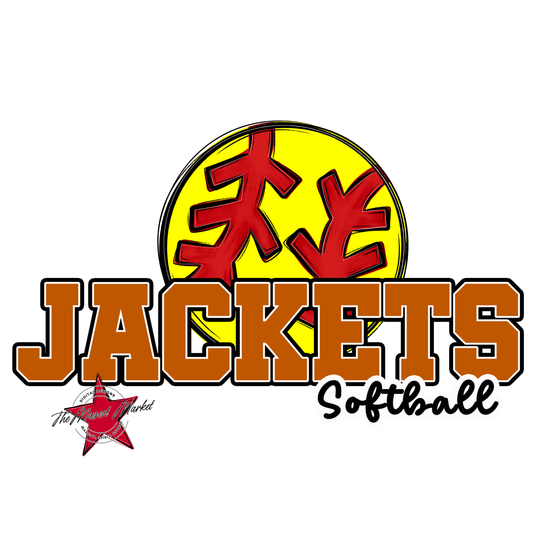 Jackets Varsity Softball-Burnt Orange