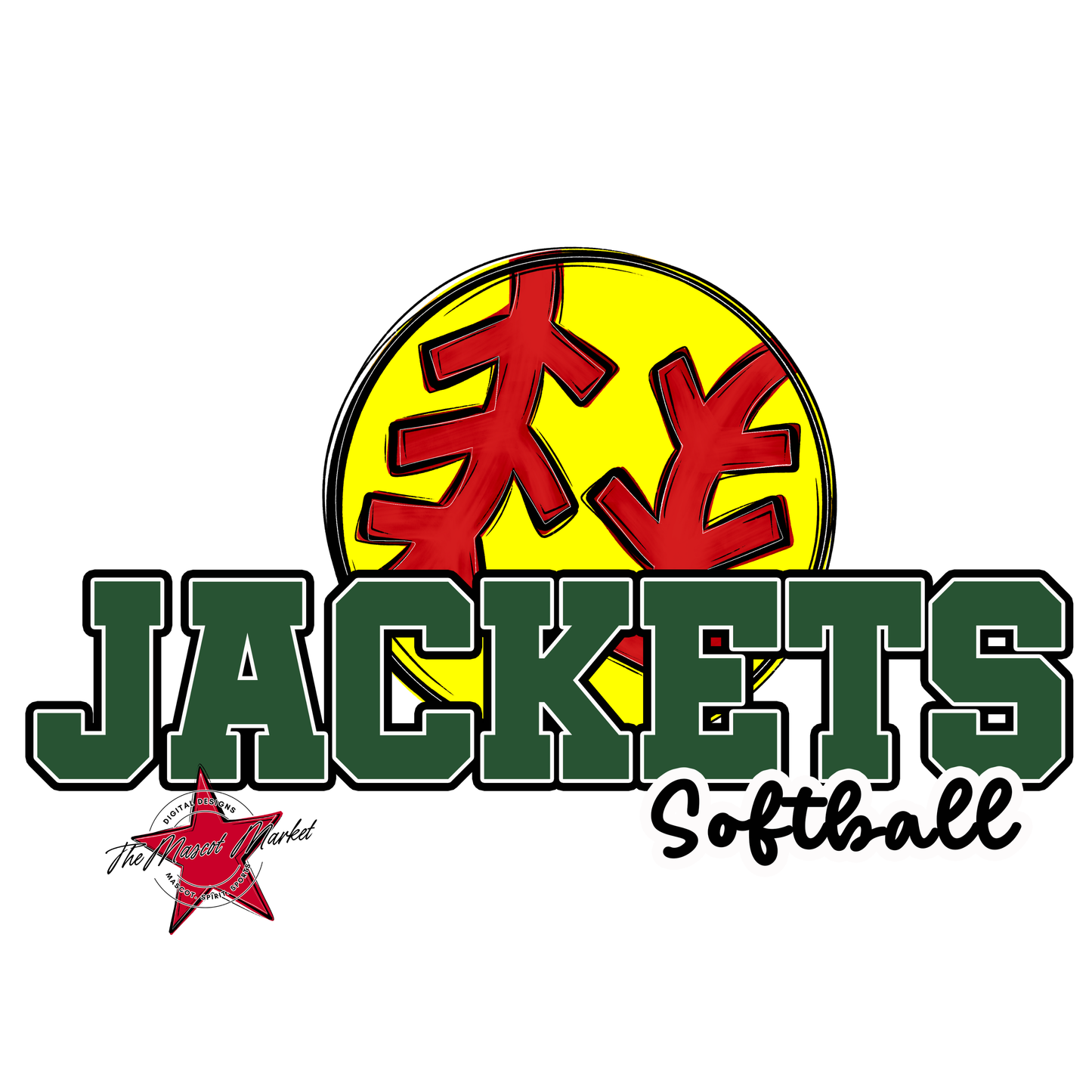 Jackets Varsity Softball-Green