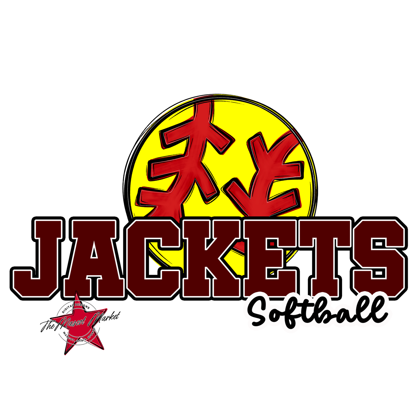 Jackets Varsity Softball-Maroon