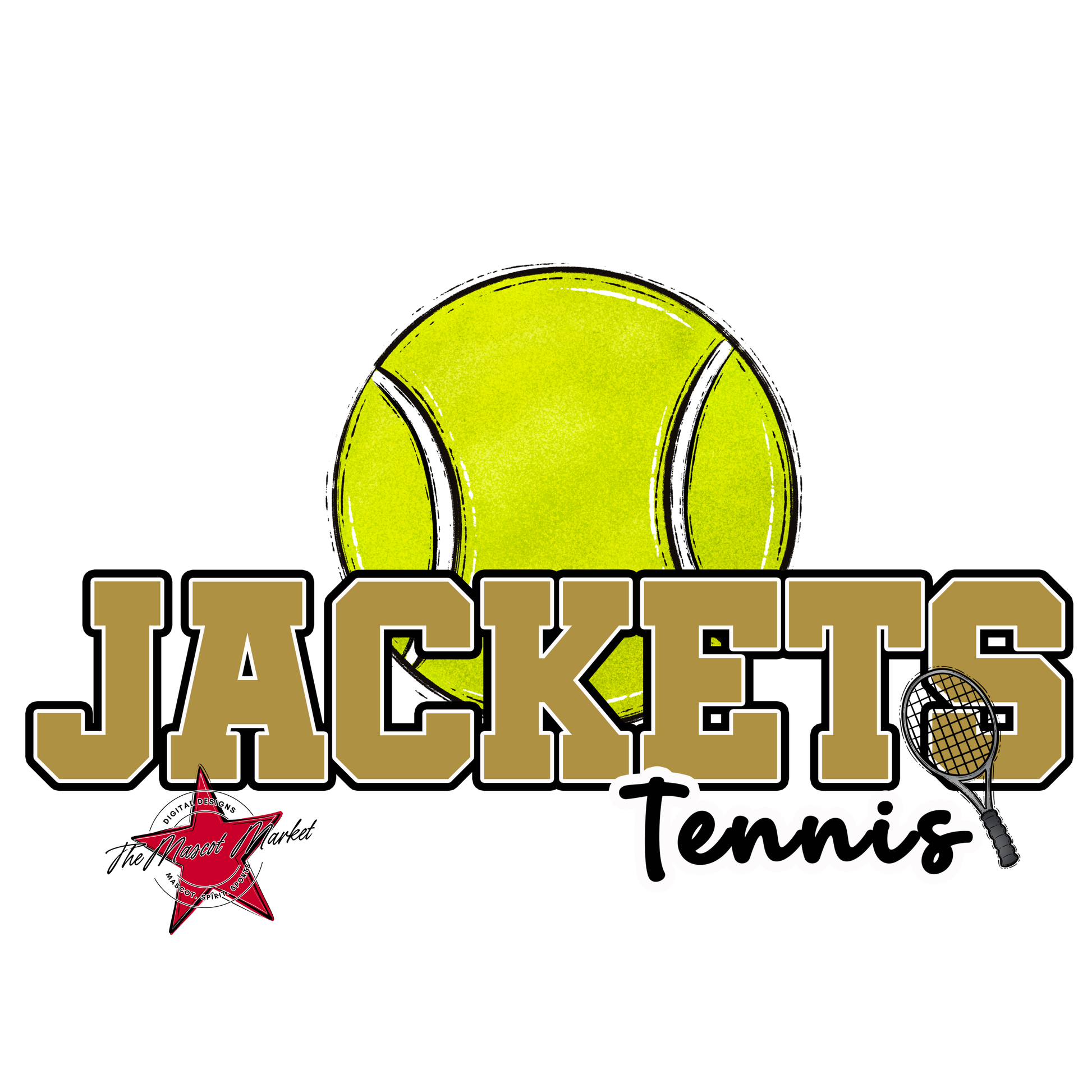 Jackets Varsity Tennis-Gold