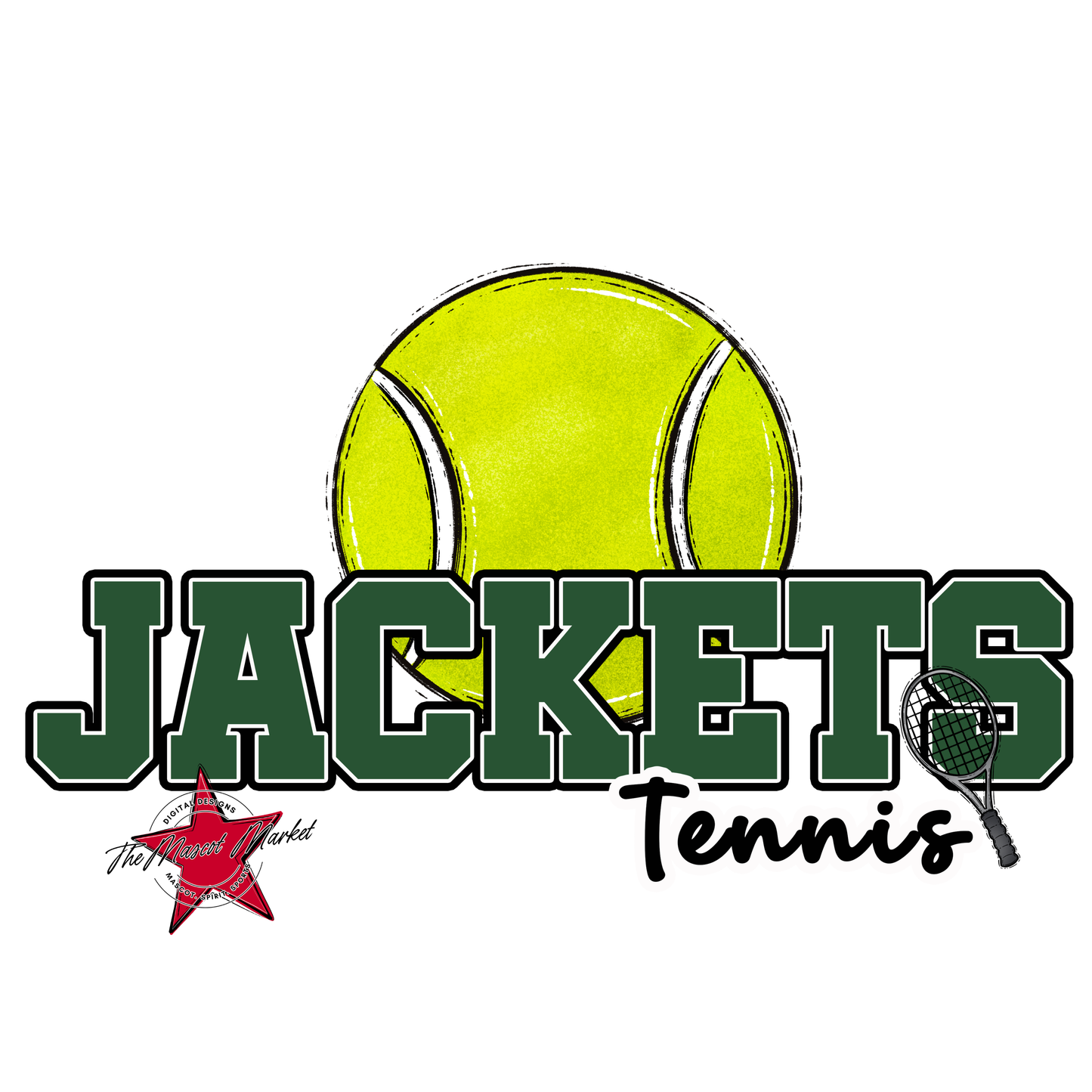 Jackets Varsity Tennis-Green