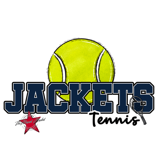 Jackets Varsity Tennis-Navy