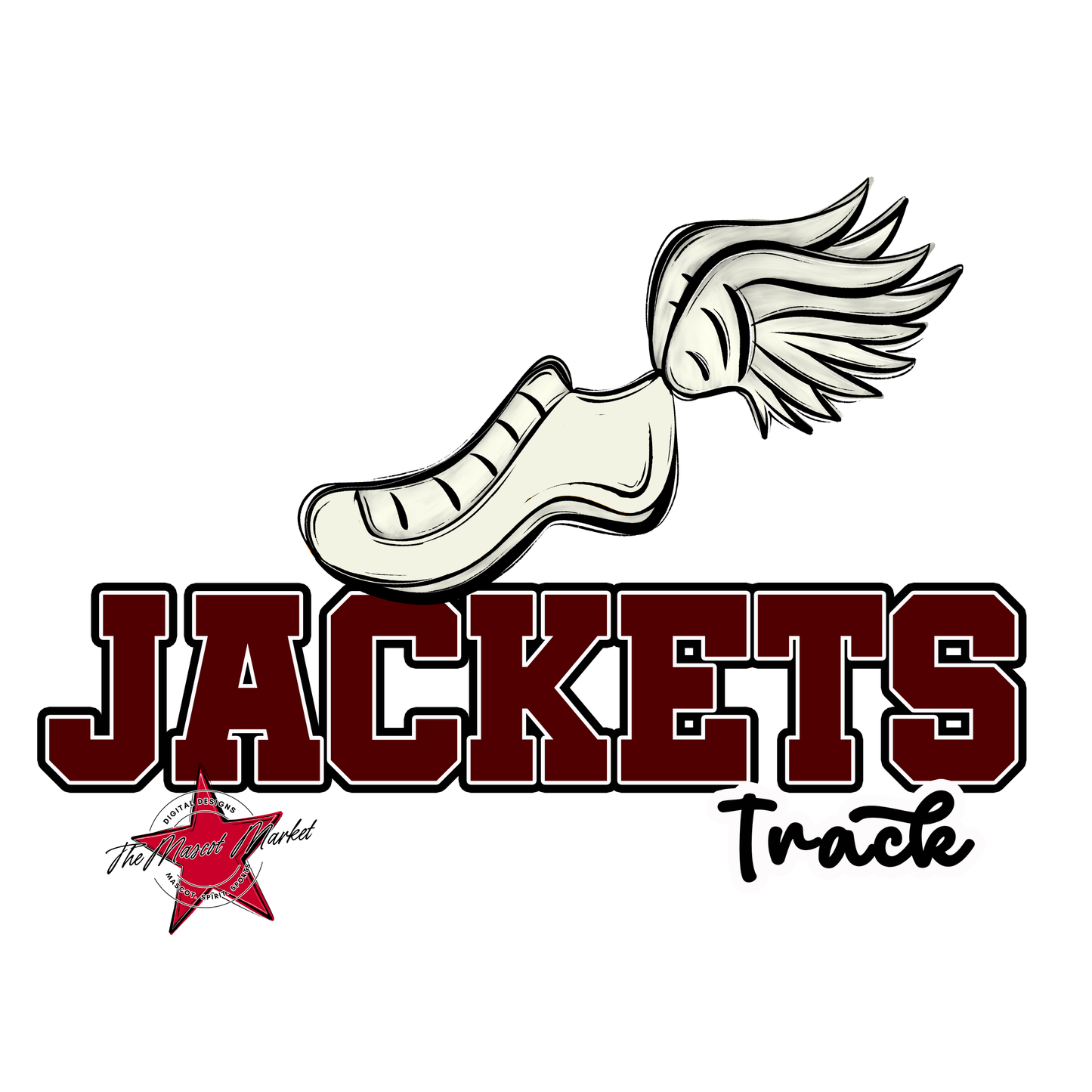 Jackets Varsity Track-Maroon