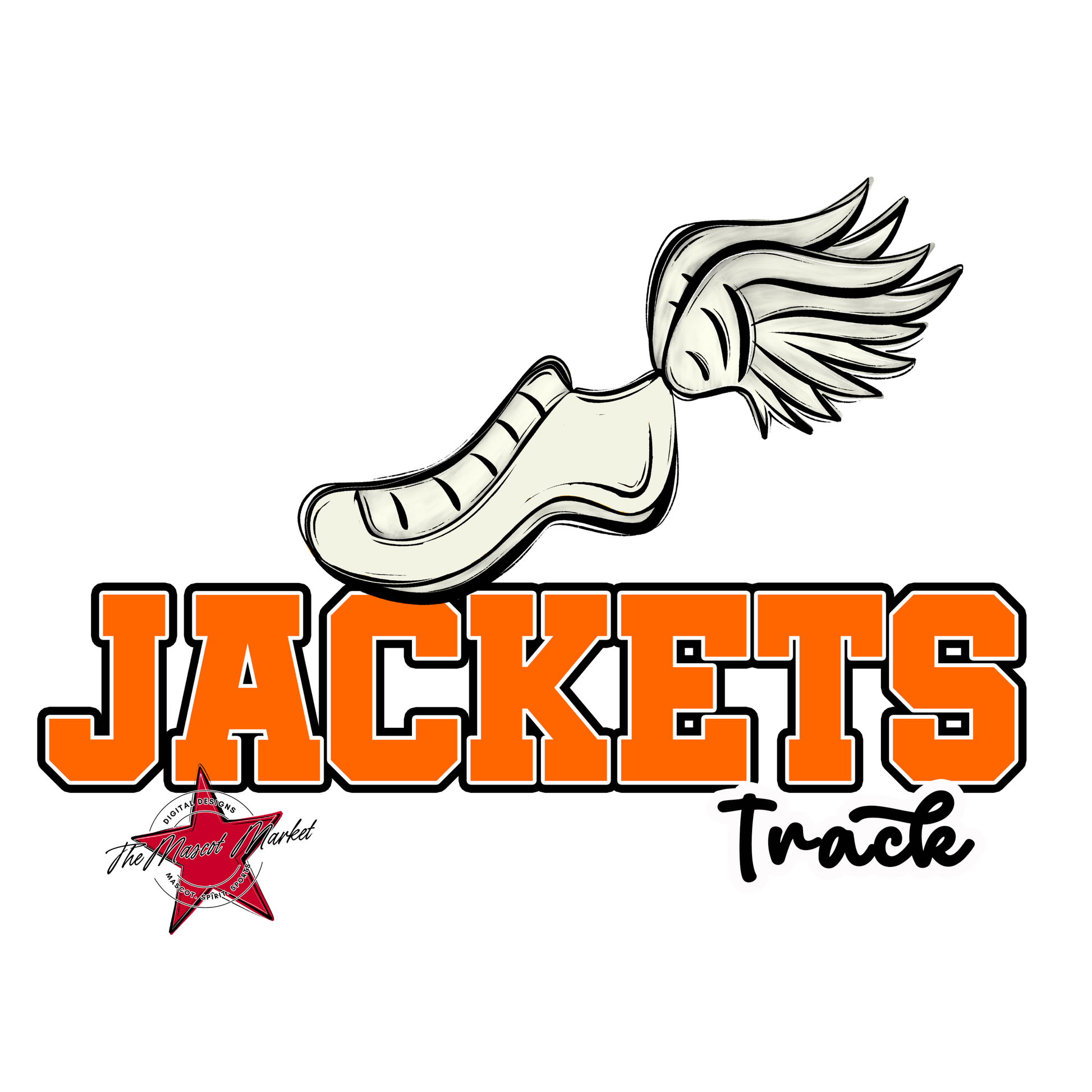 Jackets Varsity Track-Orange