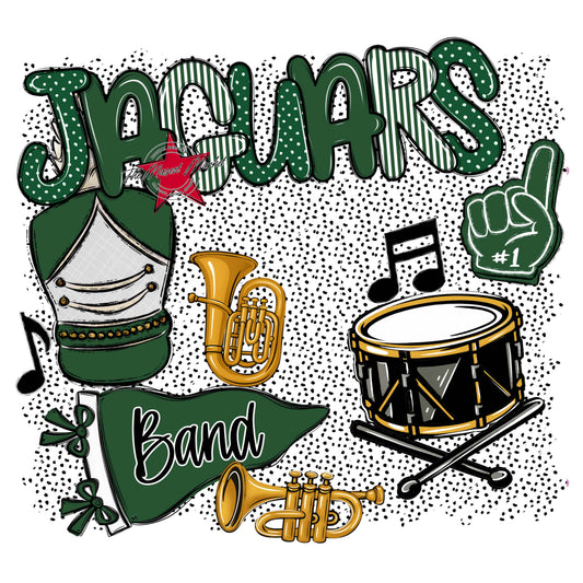 Jaguars Band Spirit-Green