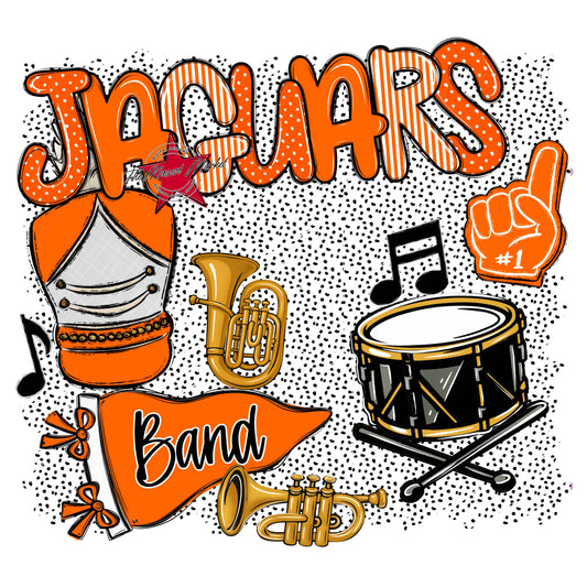 Jaguars Band Spirit-Orange