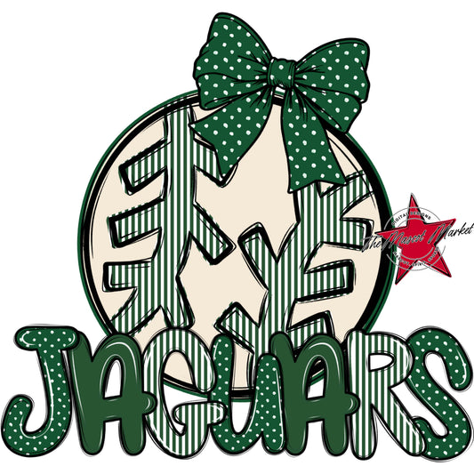 Jaguars Baseball-Softball Spirit Design-Green