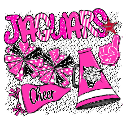 Jaguars Cheer Spirit-Pink
