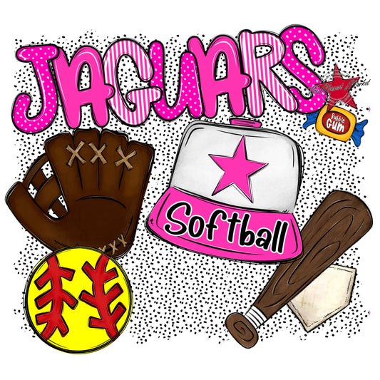 Jaguars Softball Spirit-Pink