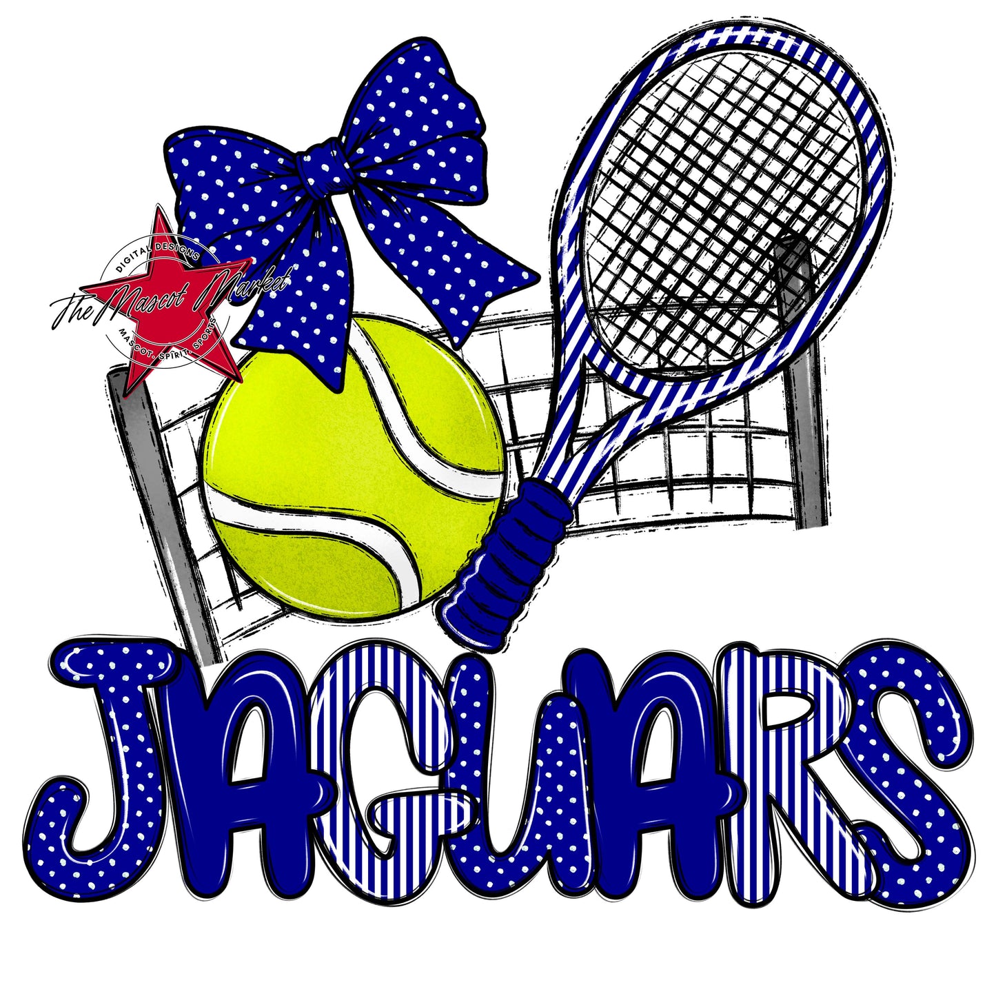 Jaguars Tennis Spirit Design-Blue