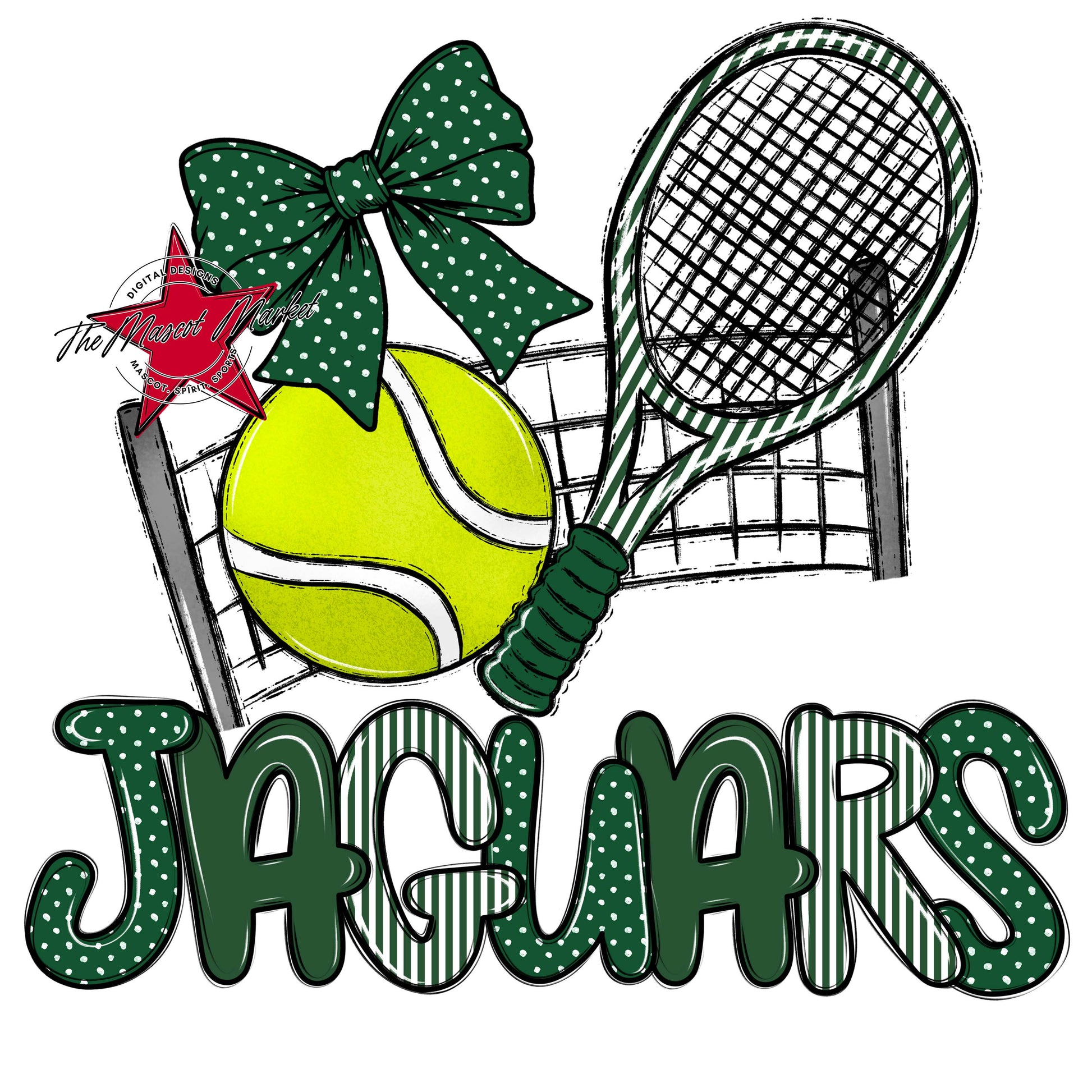 Jaguars Tennis Spirit Design-Green
