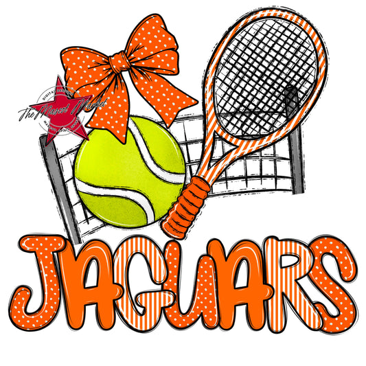 Jaguars Tennis Spirit Design-Orange