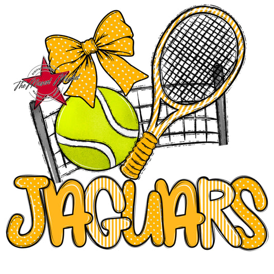 Jaguars Tennis Spirit Design-Yellow