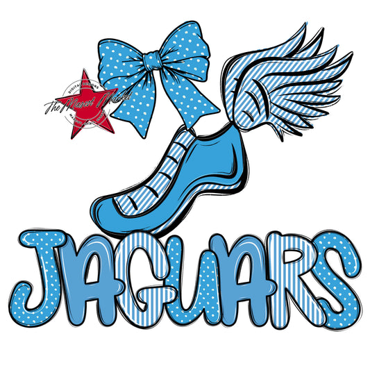 Jaguars Track Spirit Design-Carolina Blue
