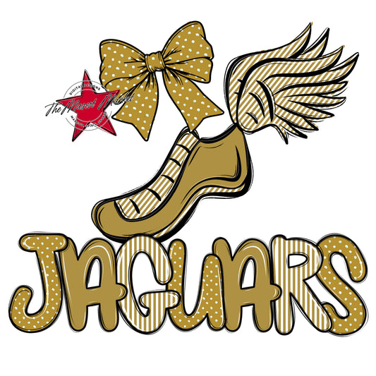 Jaguars Track Spirit Design-Gold
