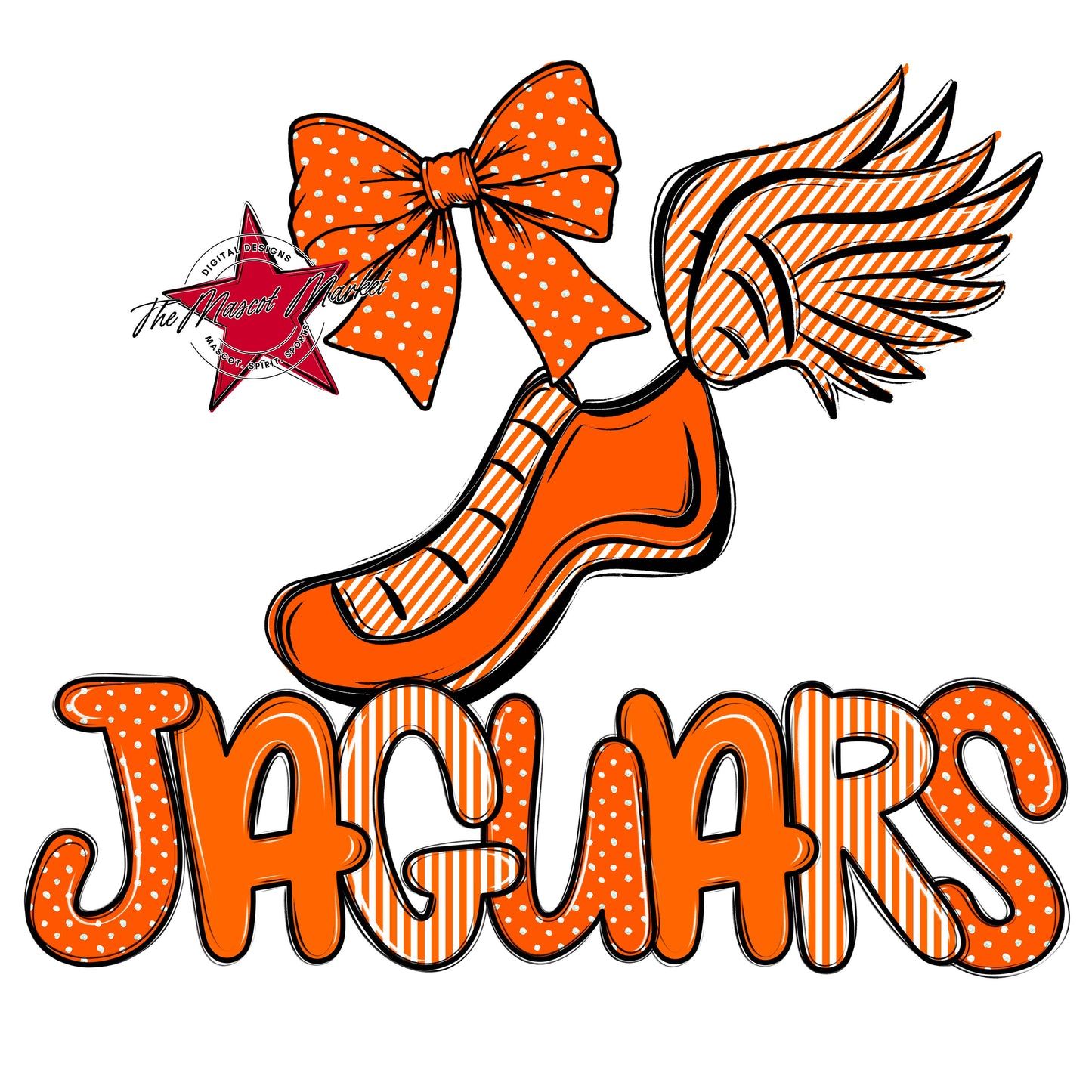 Jaguars Track Spirit Design-Orange
