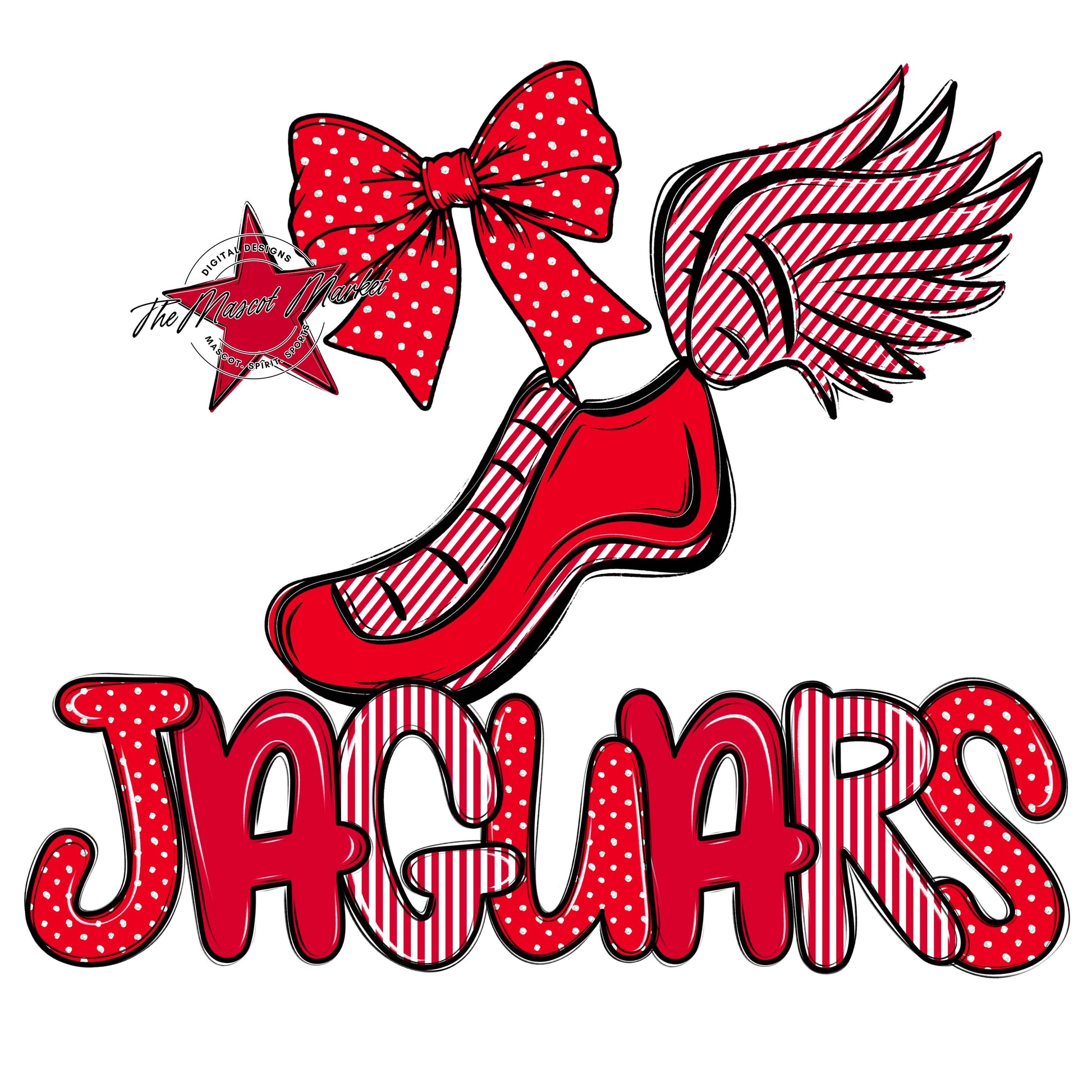 Jaguars Track Spirit Design-Red