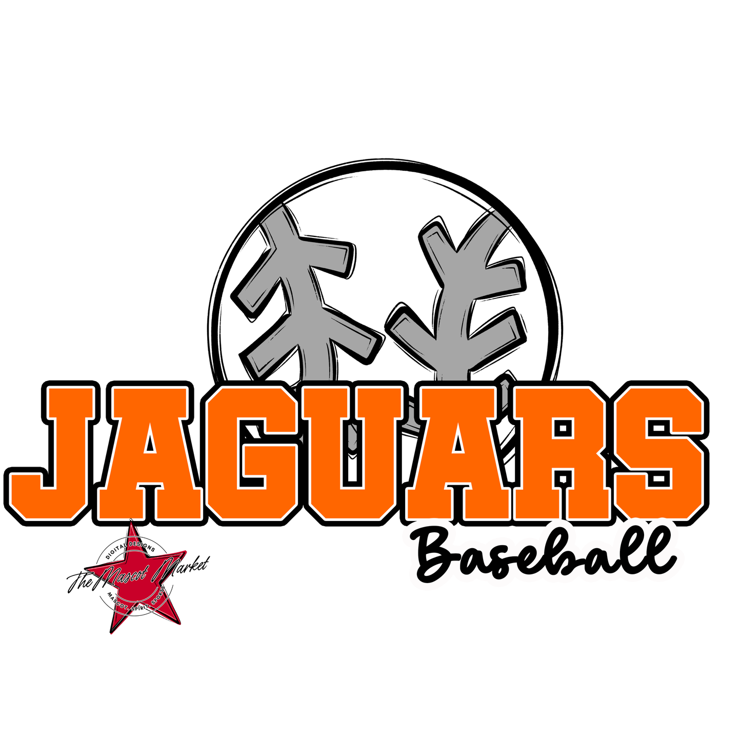 Jaguars Varsity Baseball-Orange