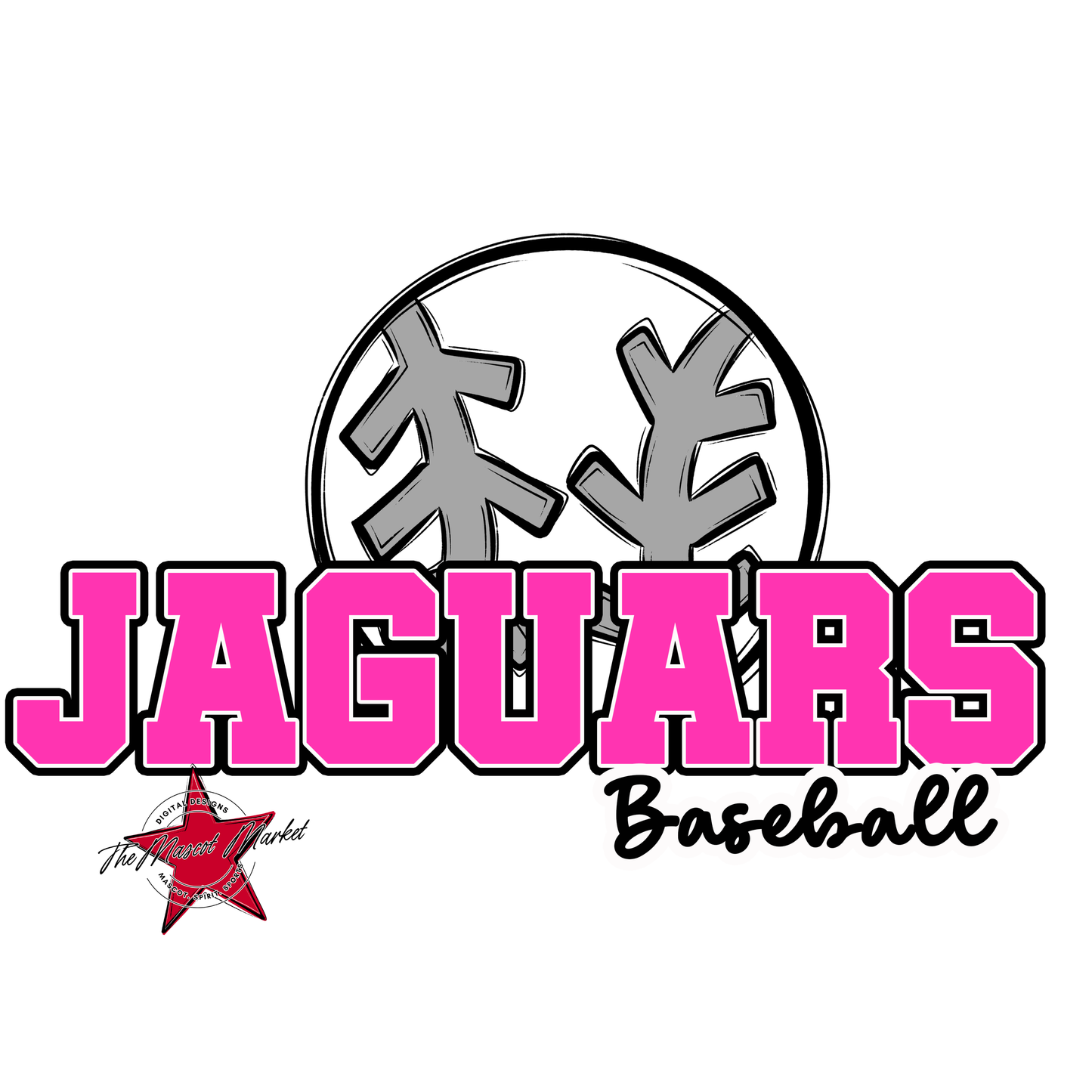 Jaguars Varsity Baseball-Pink