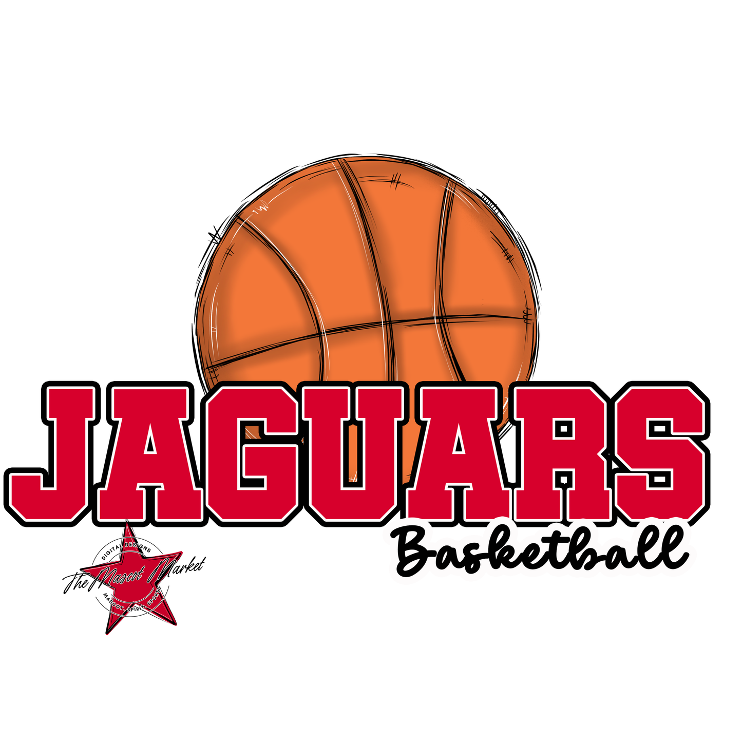 Jaguars Varsity Basketball-Red