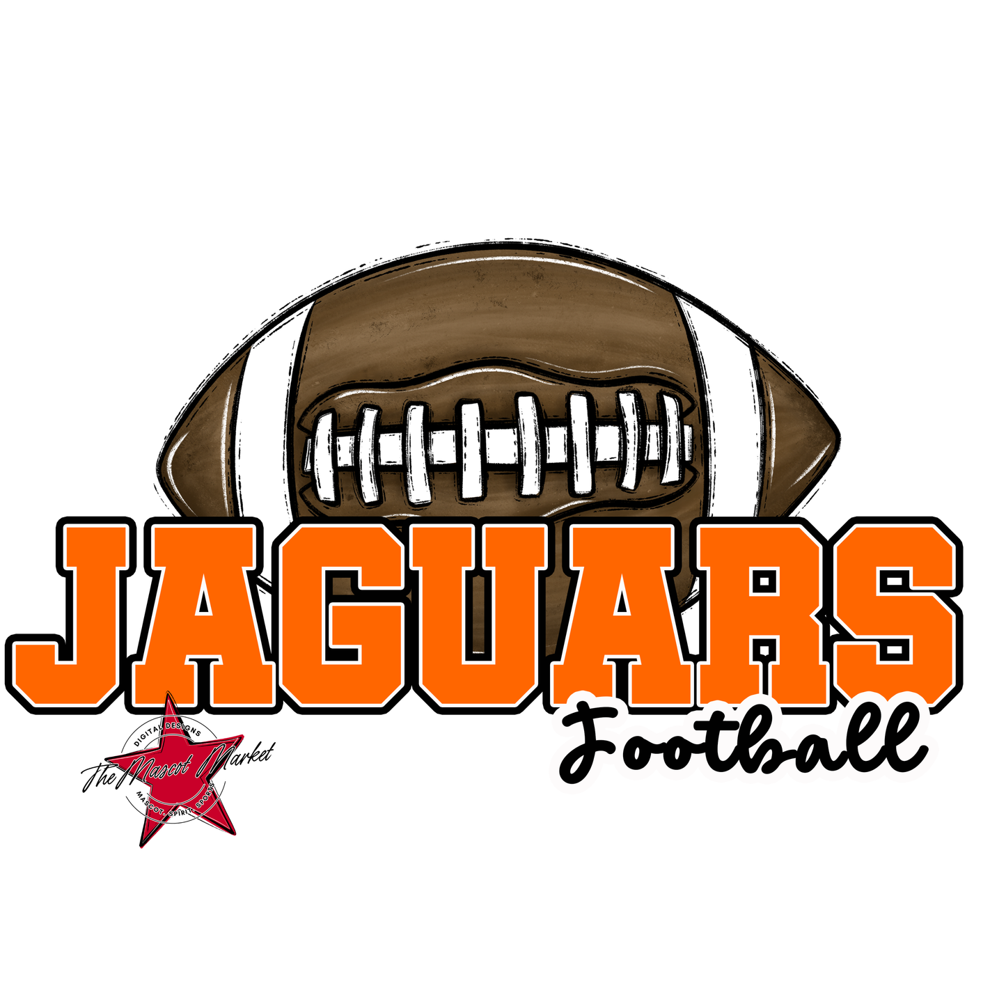 Jaguars Varsity Football-Orange