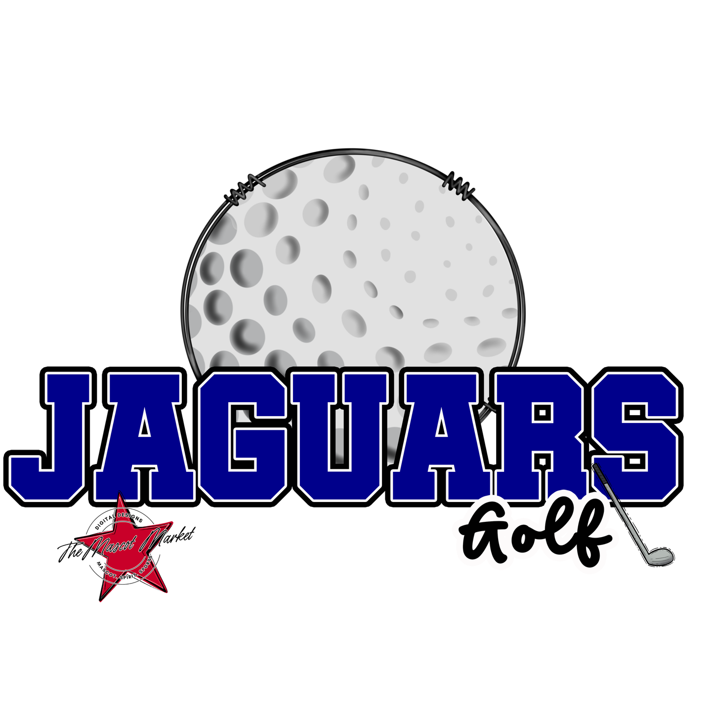 Jaguars Varsity Golf-Blue