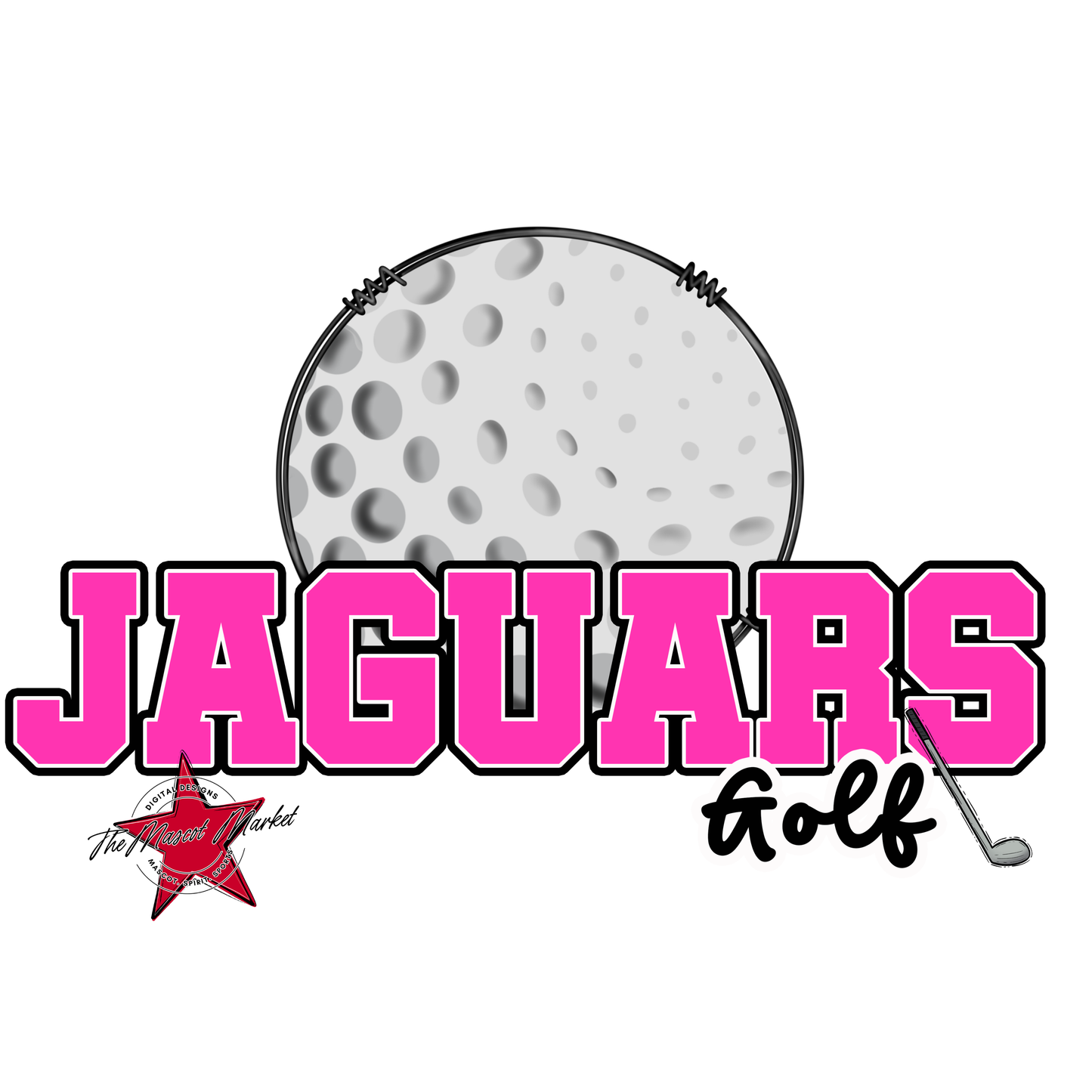 Jaguars Varsity Golf-Pink