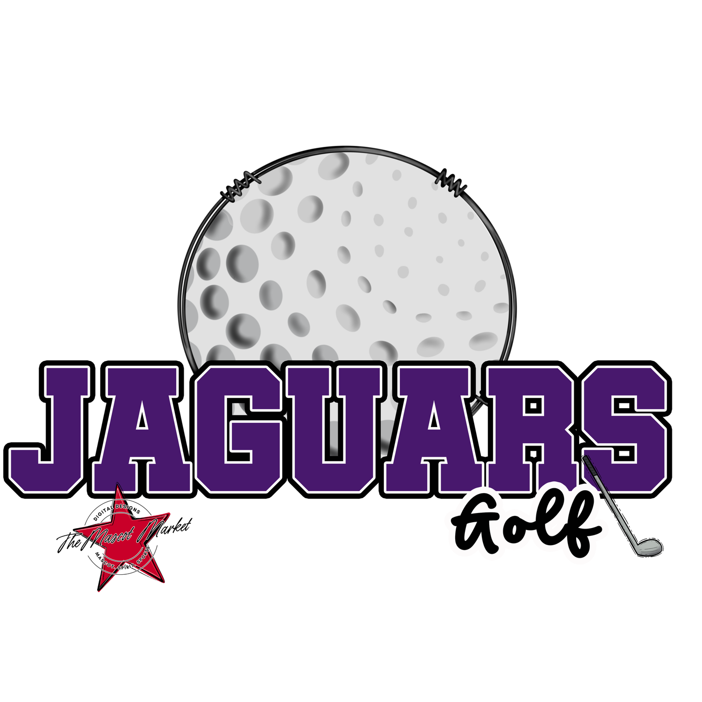 Jaguars Varsity Golf-Purple