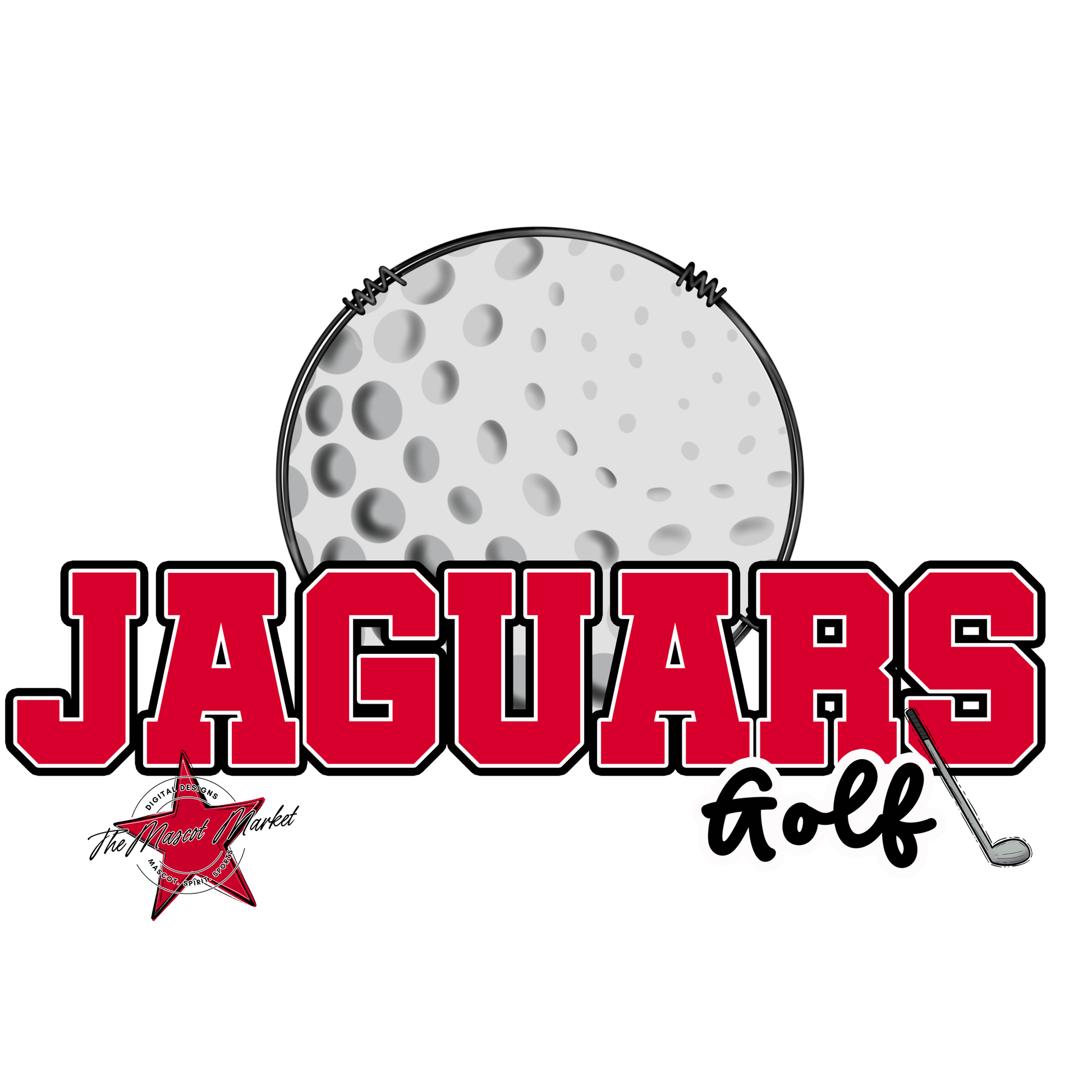Jaguars Varsity Golf-Red