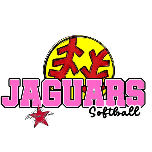 Jaguars Varsity Softball-Baby Pink