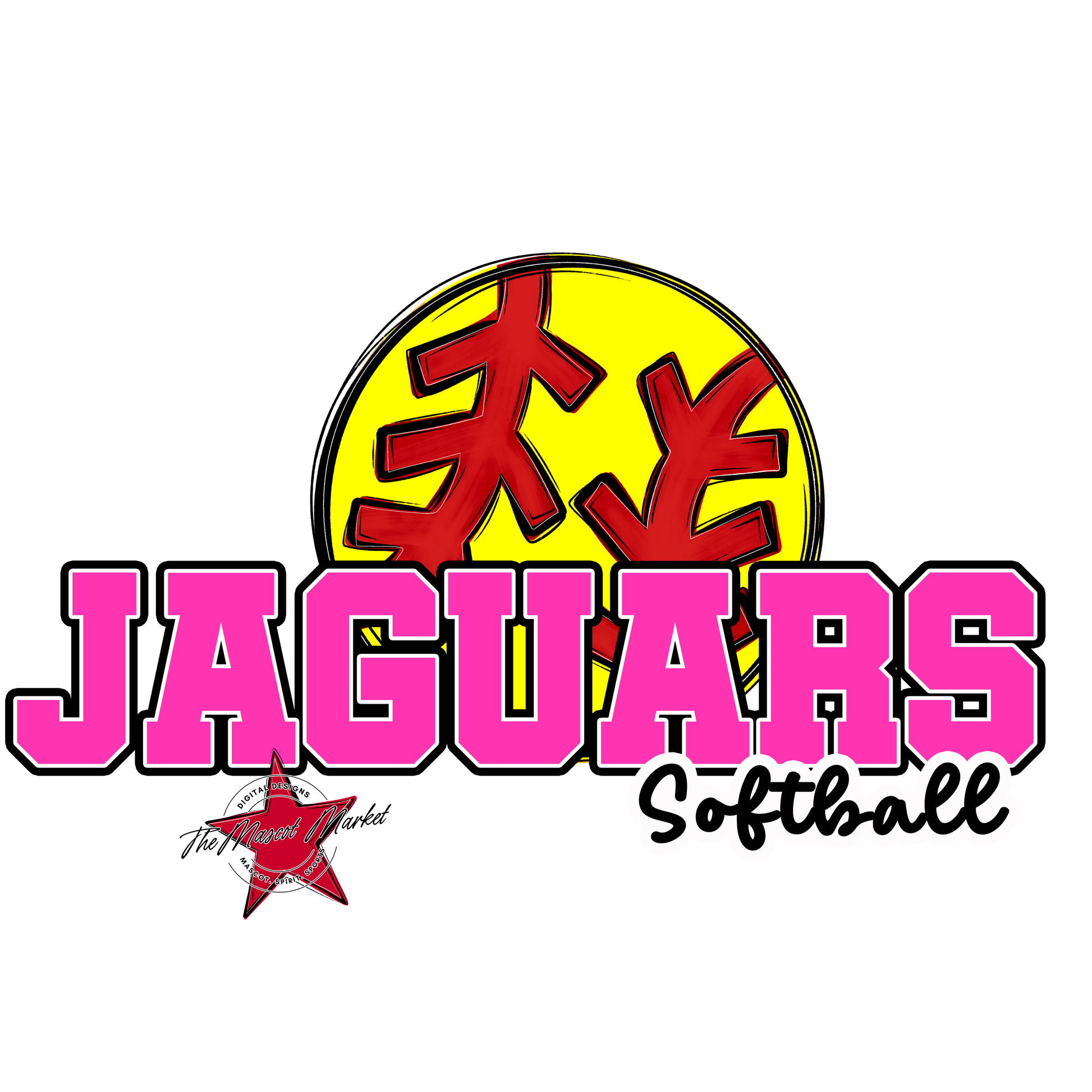 Jaguars Varsity Softball-Pink