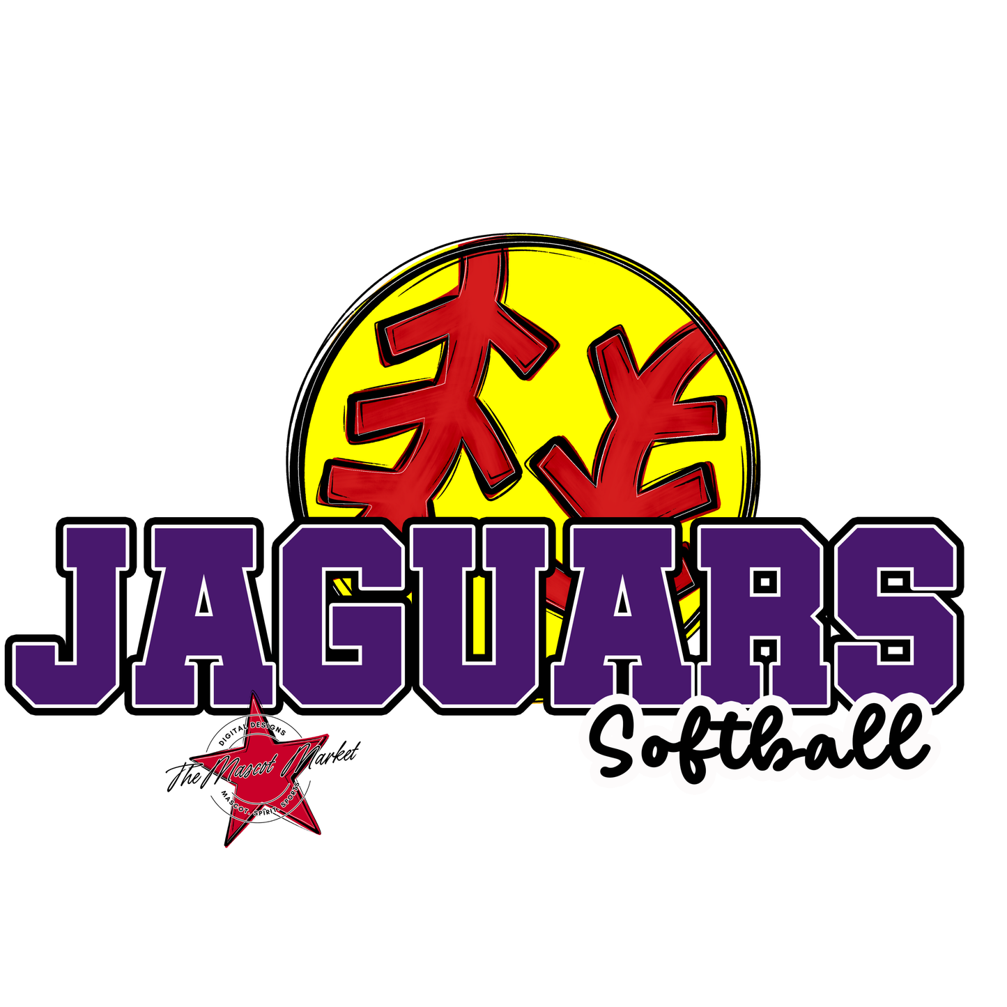 Jaguars Varsity Softball-Purple
