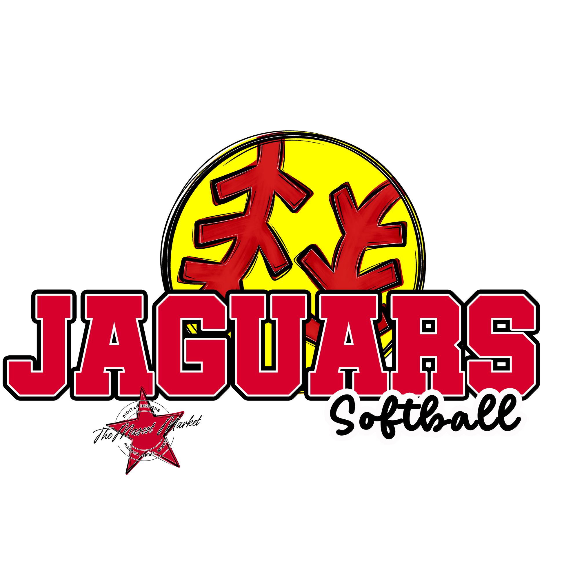 Jaguars Varsity Softball-Red