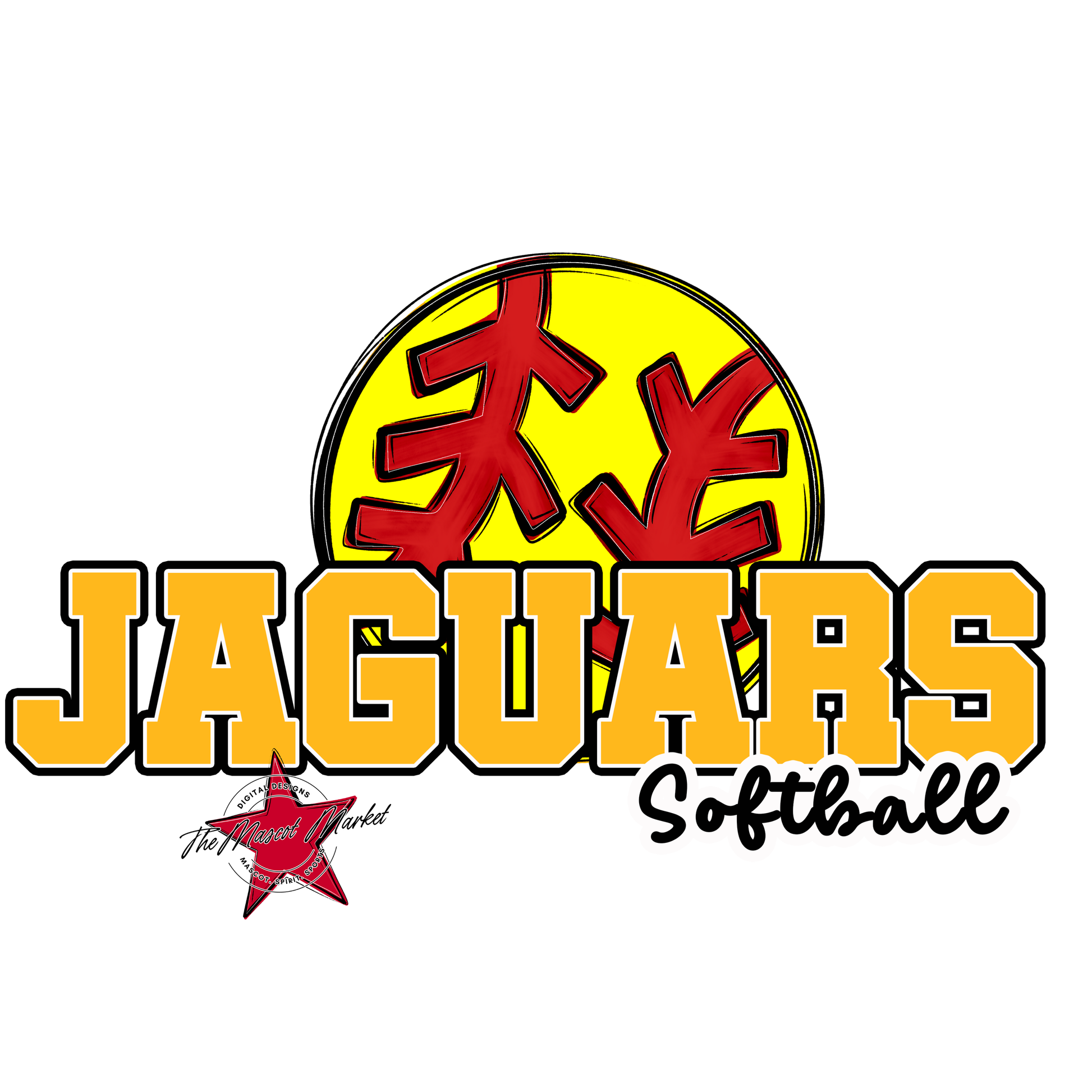 Jaguars Varsity Softball-Yellow