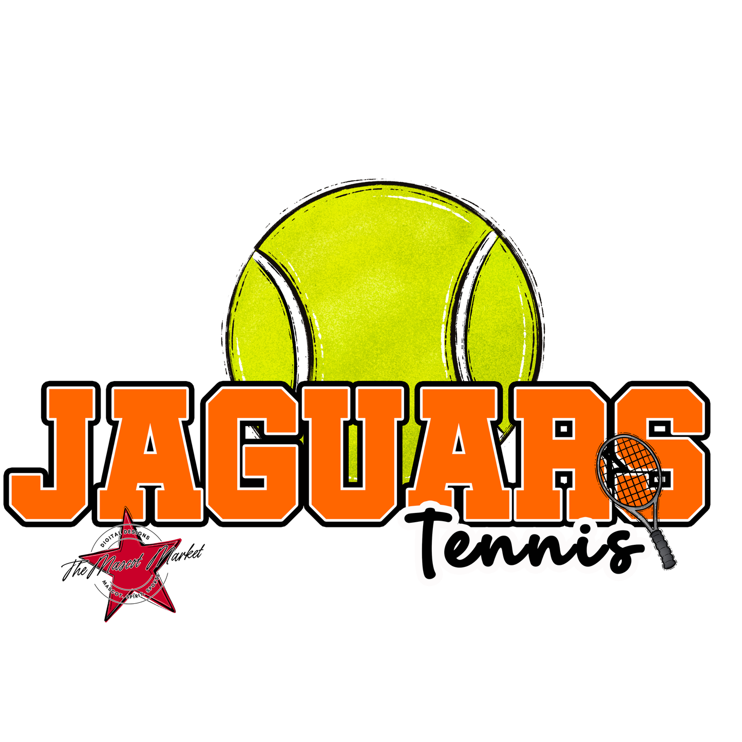 Jaguars Varsity Tennis-Orange