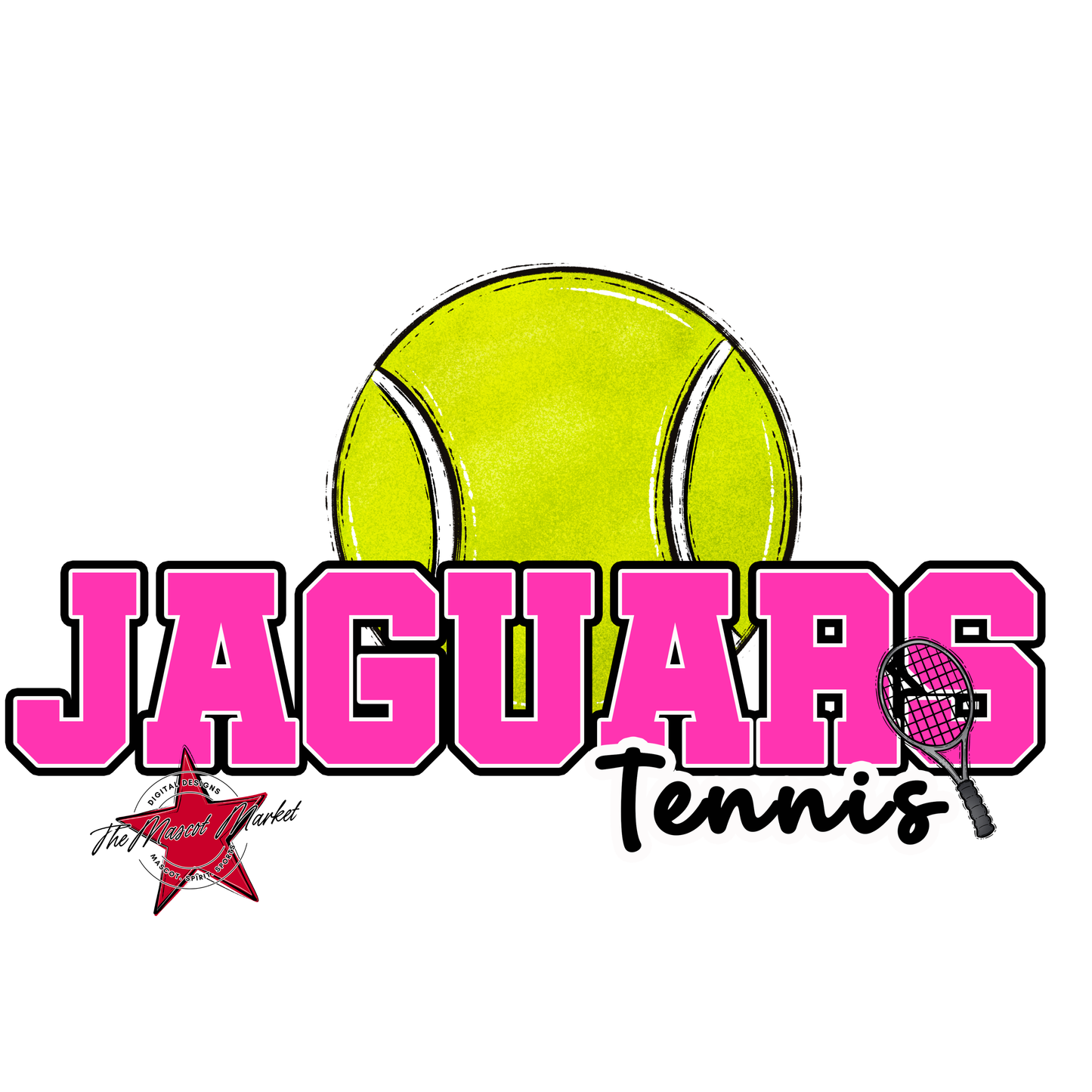 Jaguars Varsity Tennis-Pink