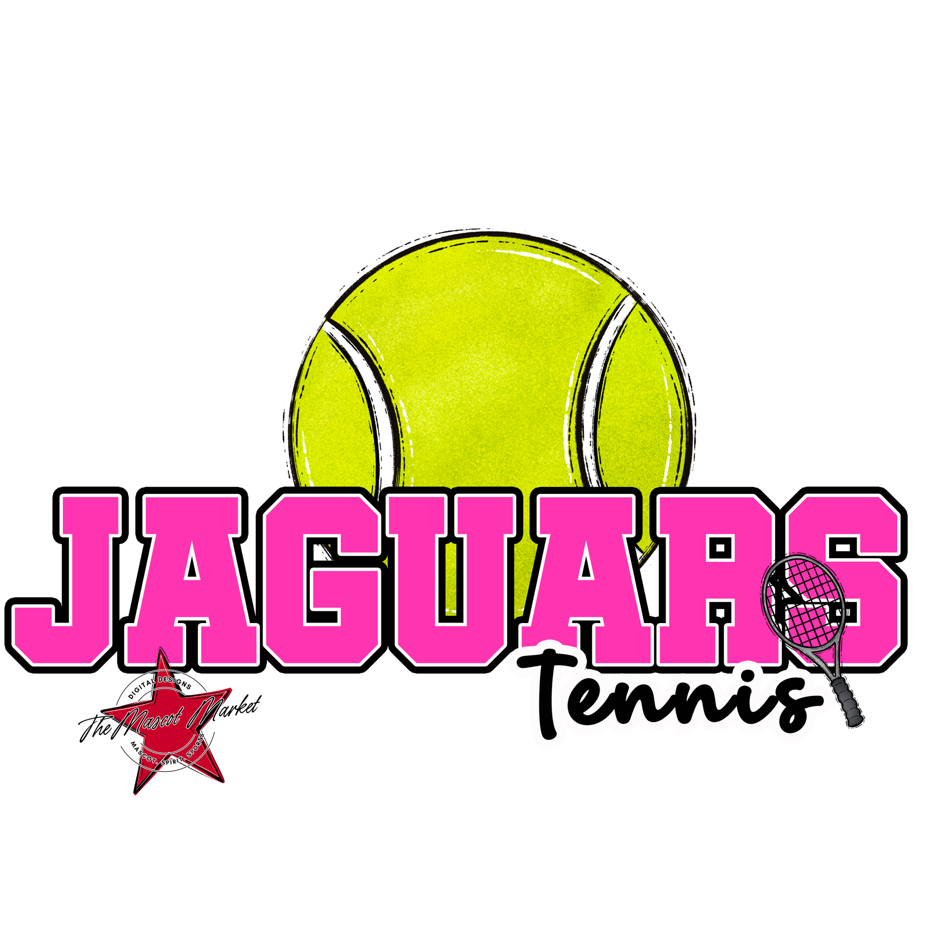 Jaguars Varsity Tennis-Pink