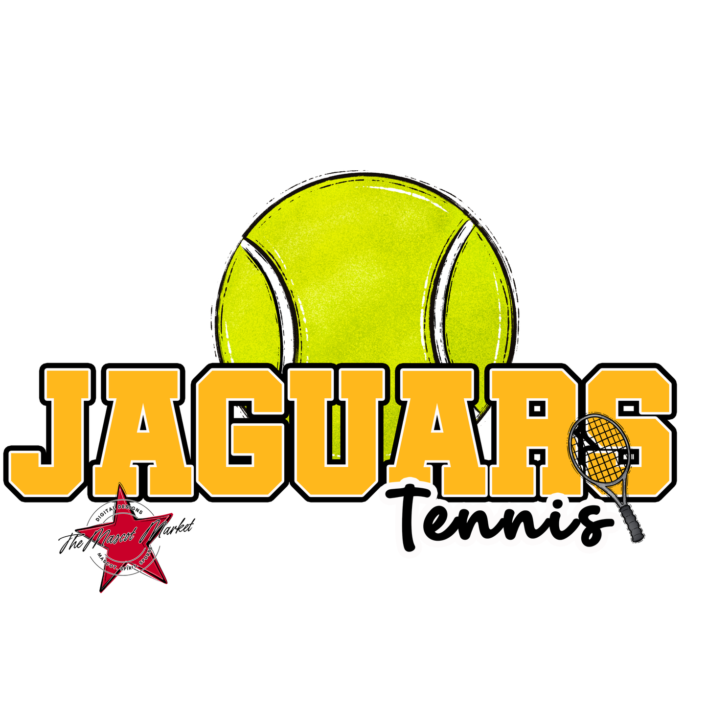 Jaguars Varsity Tennis-Yellow