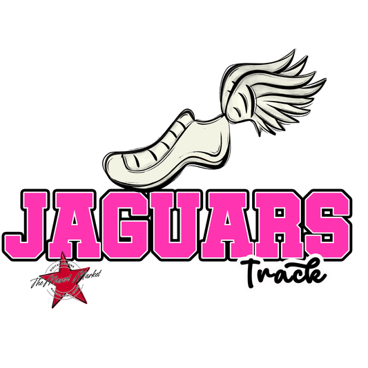 Jaguars Varsity Track-Pink
