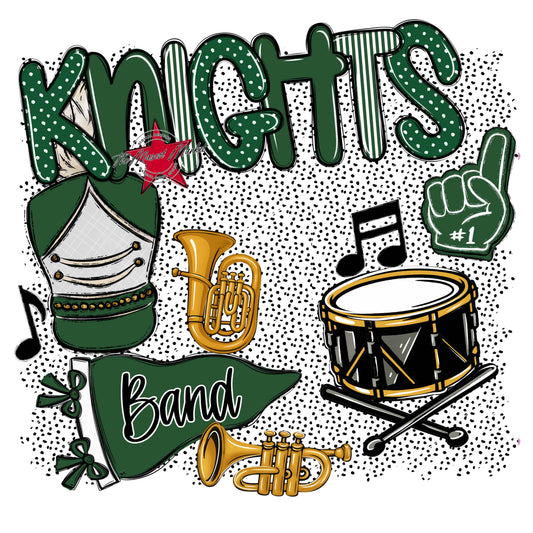 Knights Band Spirit-Green