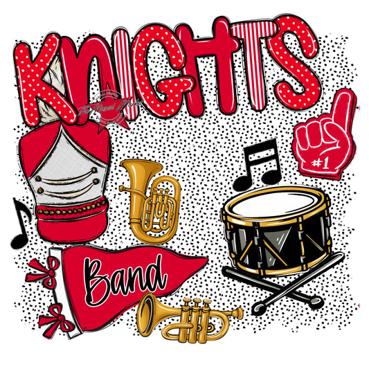 Knights Band Spirit-Red