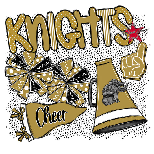 Knights Cheer Spirit-Gold