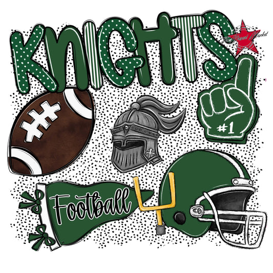 Knights Football Spirit-Green