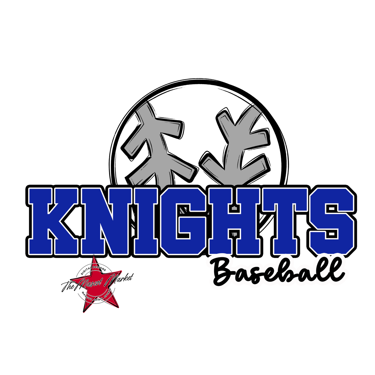 Knights Varsity Baseball-Blue